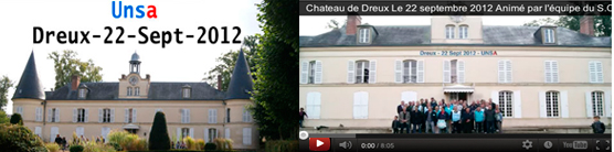 Photos et Video – Dreux 22 septembre 2012 Video Photo chateau dreux unsa