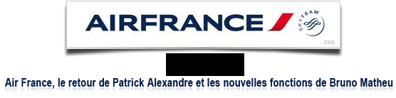 Air france, le Retour de patrick alexandre